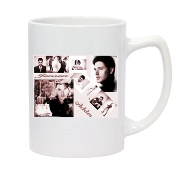 Jensen Ackles 14oz White Statesman Mug