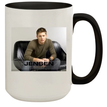 Jensen Ackles 15oz Colored Inner & Handle Mug