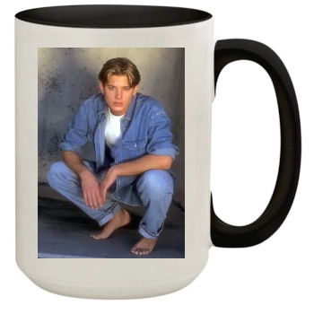 Jensen Ackles 15oz Colored Inner & Handle Mug