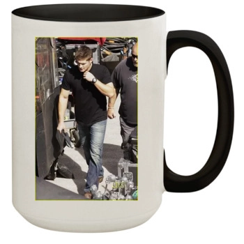 Jensen Ackles 15oz Colored Inner & Handle Mug