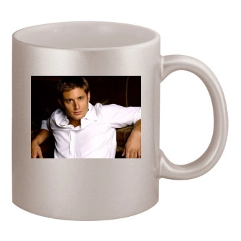 Jensen Ackles 11oz Metallic Silver Mug