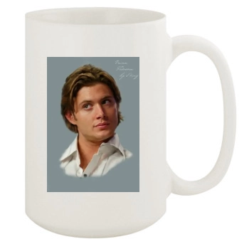 Jensen Ackles 15oz White Mug