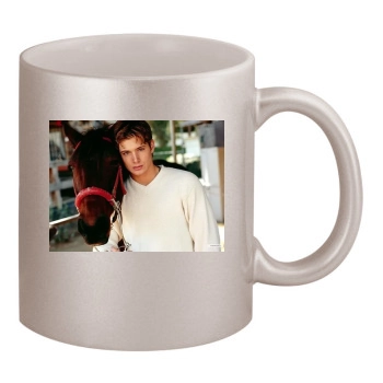 Jensen Ackles 11oz Metallic Silver Mug