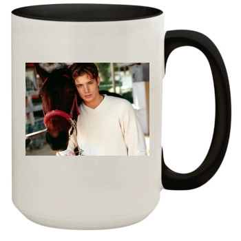 Jensen Ackles 15oz Colored Inner & Handle Mug