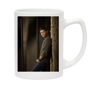 Jensen Ackles 14oz White Statesman Mug