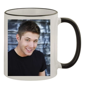 Jensen Ackles 11oz Colored Rim & Handle Mug