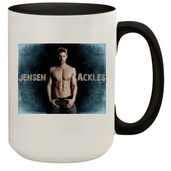 Jensen Ackles 15oz Colored Inner & Handle Mug