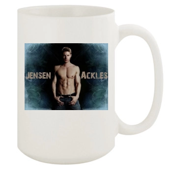 Jensen Ackles 15oz White Mug