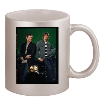 Jensen Ackles 11oz Metallic Silver Mug