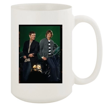 Jensen Ackles 15oz White Mug