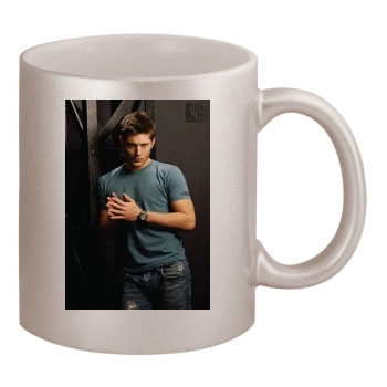 Jensen Ackles 11oz Metallic Silver Mug