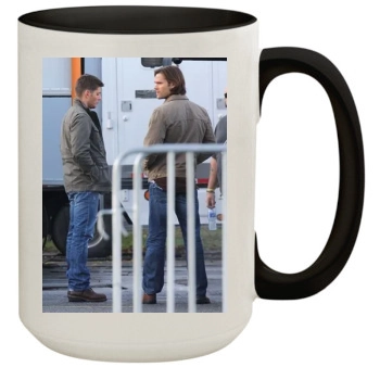 Jensen Ackles 15oz Colored Inner & Handle Mug