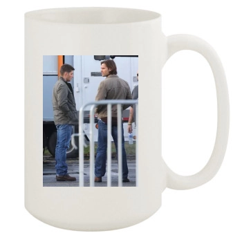 Jensen Ackles 15oz White Mug