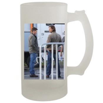 Jensen Ackles 16oz Frosted Beer Stein