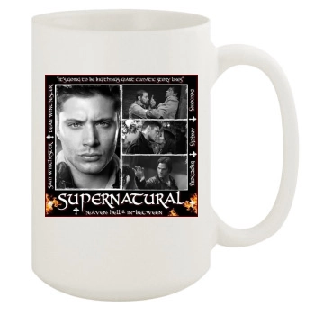 Jensen Ackles 15oz White Mug