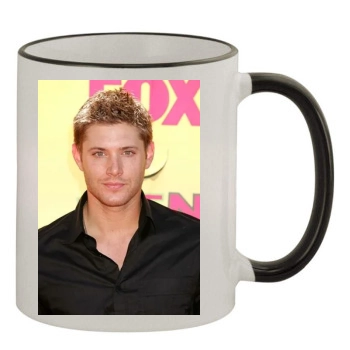 Jensen Ackles 11oz Colored Rim & Handle Mug