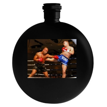 Kickboxing Round Flask