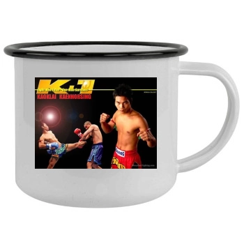 Kickboxing Camping Mug