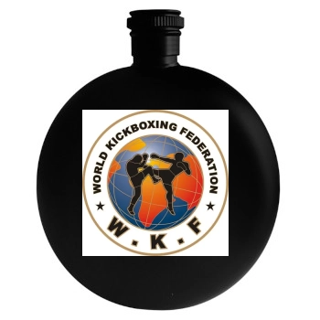 Kickboxing Round Flask