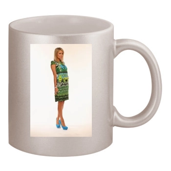 Paris Hilton 11oz Metallic Silver Mug