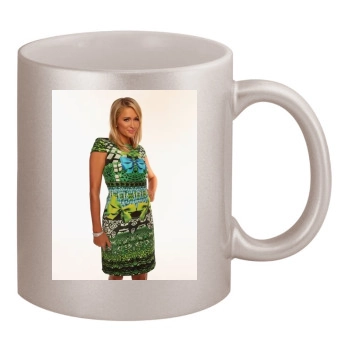 Paris Hilton 11oz Metallic Silver Mug