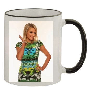 Paris Hilton 11oz Colored Rim & Handle Mug