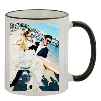 Paris Hilton 11oz Colored Rim & Handle Mug