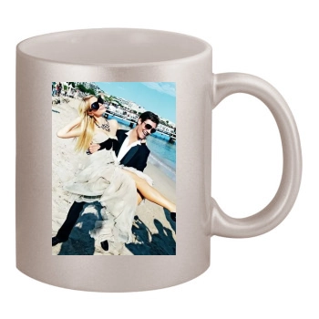 Paris Hilton 11oz Metallic Silver Mug