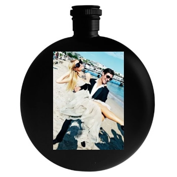 Paris Hilton Round Flask