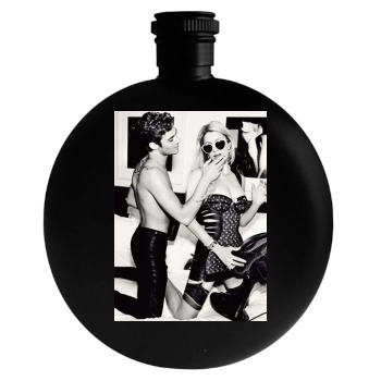 Paris Hilton Round Flask