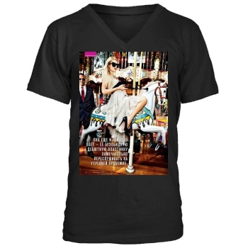 Paris Hilton Men's V-Neck T-Shirt