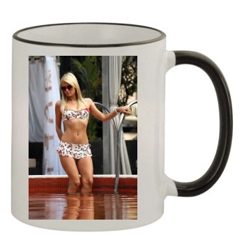 Paris Hilton 11oz Colored Rim & Handle Mug