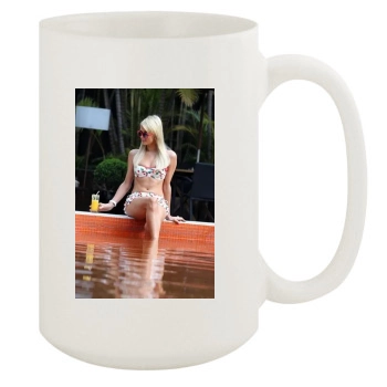 Paris Hilton 15oz White Mug