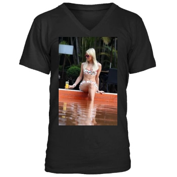 Paris Hilton Men's V-Neck T-Shirt