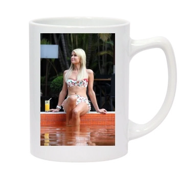 Paris Hilton 14oz White Statesman Mug