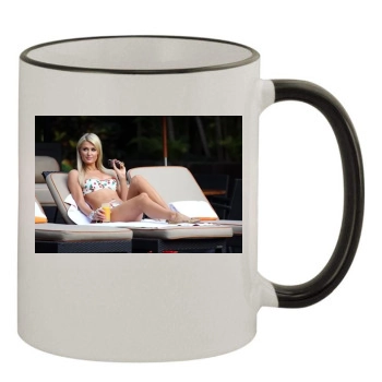 Paris Hilton 11oz Colored Rim & Handle Mug