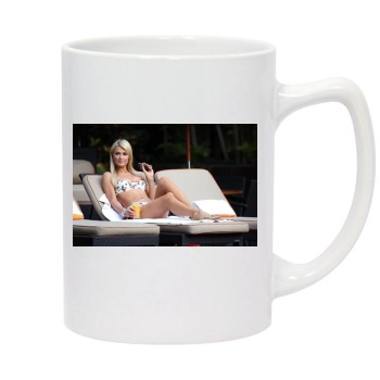 Paris Hilton 14oz White Statesman Mug