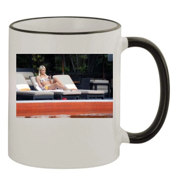 Paris Hilton 11oz Colored Rim & Handle Mug