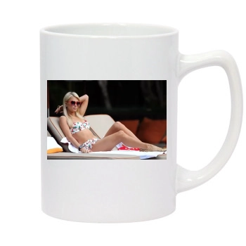 Paris Hilton 14oz White Statesman Mug