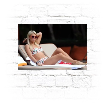 Paris Hilton Metal Wall Art