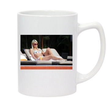 Paris Hilton 14oz White Statesman Mug