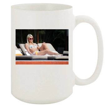 Paris Hilton 15oz White Mug