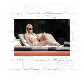 Paris Hilton Metal Wall Art