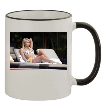 Paris Hilton 11oz Colored Rim & Handle Mug