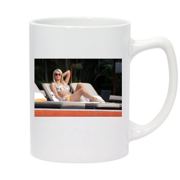 Paris Hilton 14oz White Statesman Mug