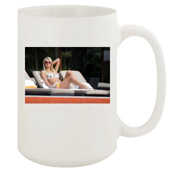 Paris Hilton 15oz White Mug