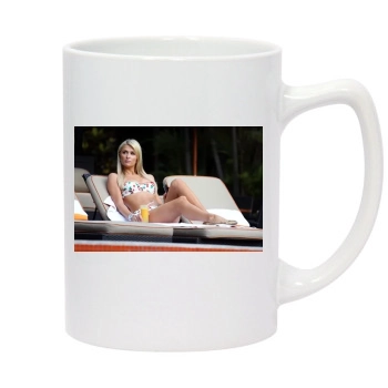 Paris Hilton 14oz White Statesman Mug