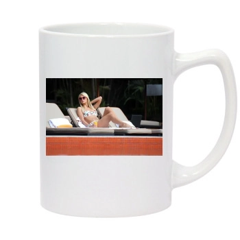 Paris Hilton 14oz White Statesman Mug