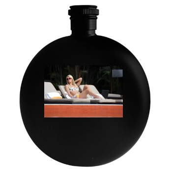 Paris Hilton Round Flask