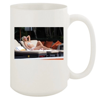 Paris Hilton 15oz White Mug